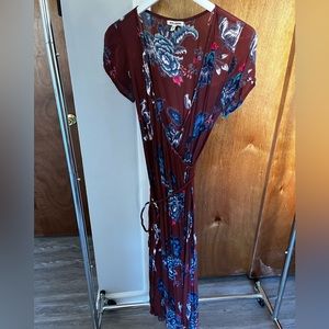 Billabong midi wrap dress